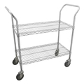 Urrea Steel Utility carts, 2 Shelves, 992 lb 44186